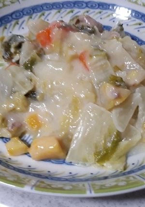無水鍋 白菜シチュー-レシピのメイン写真