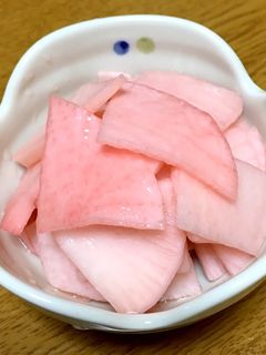 大根の甘酢漬け-レシピのメイン写真