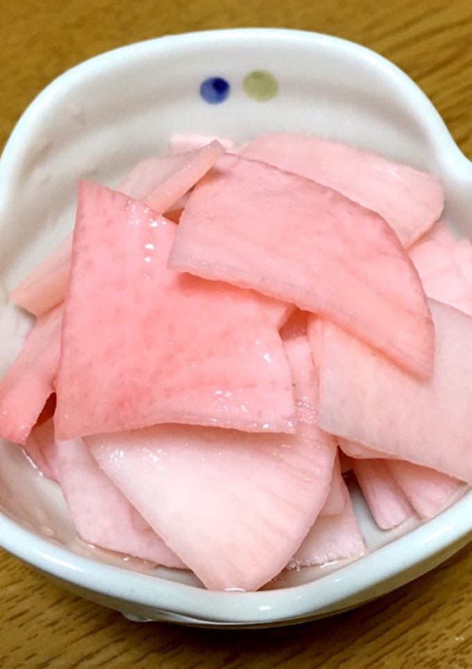 大根の甘酢漬け-レシピのメイン写真
