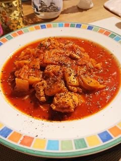 鶏肉と白菜のトマト煮込み-レシピのメイン写真