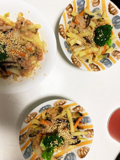 全てレンジ飯泥棒なすじゃがで青椒肉絲風-レシピのメイン写真