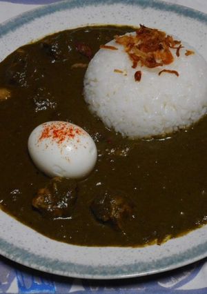 濃厚ほうれん草のカレー【サグカレー】-レシピのメイン写真