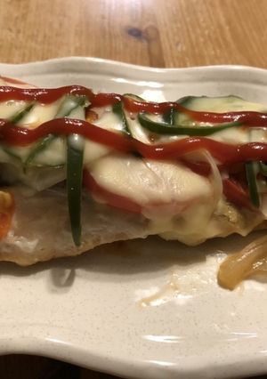 鮭のピザ風-レシピのメイン写真