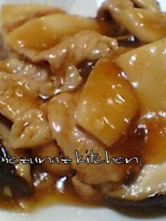 エリンギと豚肉の中華煮-レシピのメイン写真