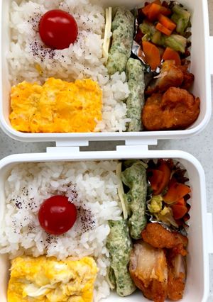 冷食トレーで卵焼き☆-レシピのメイン写真