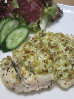 鶏肉のセロリマスタードマヨ焼き-レシピのメイン写真