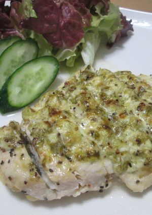 鶏肉のセロリマスタードマヨ焼き-レシピのメイン写真