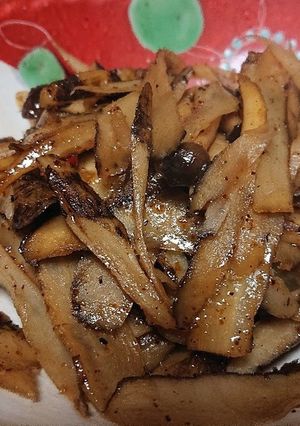 ごぼうとしめじの煮物-レシピのメイン写真