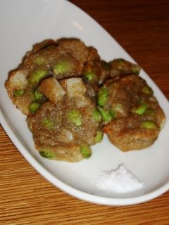 枝豆と長芋のお焼き-レシピのメイン写真