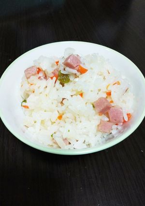 ボロニアソーセージの炊き込みご飯-レシピのメイン写真