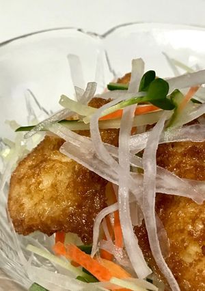 長芋の揚げサラダ-レシピのメイン写真