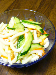 ★さっぱり★納豆うどんサラダ-レシピのメイン写真