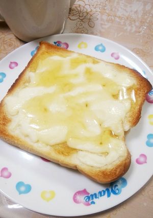 ♡はちみつチーズトースト♡-レシピのメイン写真