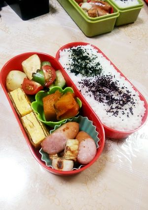 中学生女子お弁当-レシピのメイン写真
