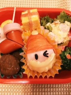 クリスマスキャラ弁 覚書No.3-レシピのメイン写真