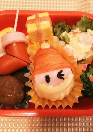 クリスマスキャラ弁　覚書No.3-レシピのメイン写真