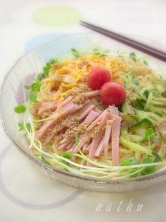焼きそば麺ok*簡単*冷やし中華-レシピのメイン写真