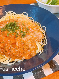ソフリットとツナのトマトパスタ-レシピのメイン写真