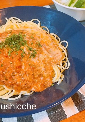 ソフリットとツナのトマトパスタ-レシピのメイン写真