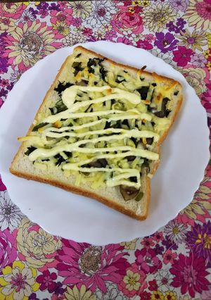 高菜チーズトースト-レシピのメイン写真