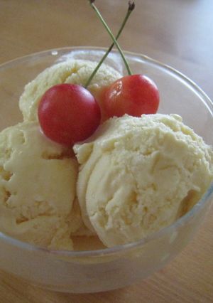はちみつバニラアイスクリーム-レシピのメイン写真