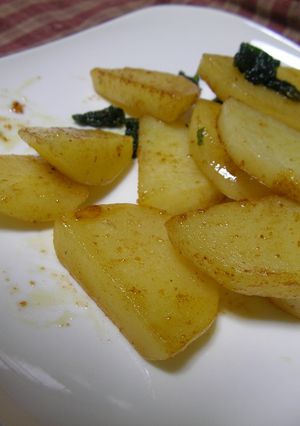 【男の料理】じゃが芋のマヨめん焼き-レシピのメイン写真