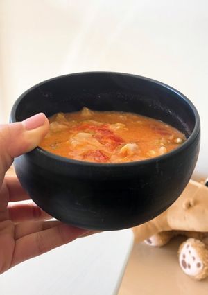 キャベツのトマトミルクスープ-レシピのメイン写真