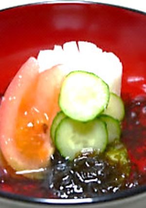 簡単！食物センイたっぷり☆もずく酢-レシピのメイン写真