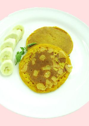 【京田辺発】チーズ入りホットケーキ-レシピのメイン写真