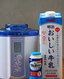 のむブルガリアヨーグルトで簡単ヨーグルト
