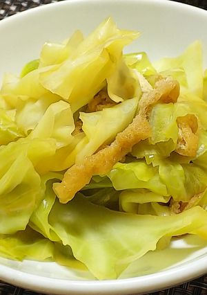 【龍愛】優しい味付け☆キャベツの煮浸し-レシピのメイン写真