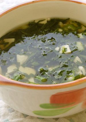 【夏野菜で】ねばねばスープ-レシピのメイン写真