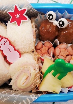 年長(野菜嫌い)お弁当★19/12/3-レシピのメイン写真