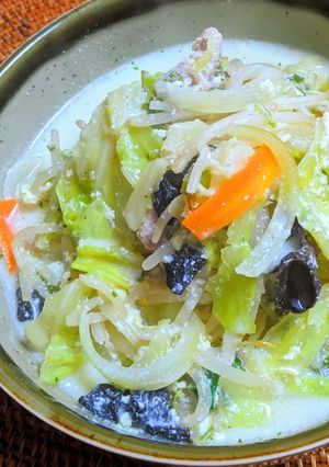 野菜たっぷり豆乳タンメン-レシピのメイン写真