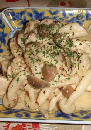 チキンときのこのマスタードクリーム煮-レシピのメイン写真