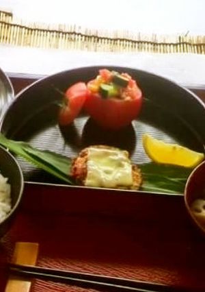 『トマトカップのサラダ』定食⑤-レシピのメイン写真