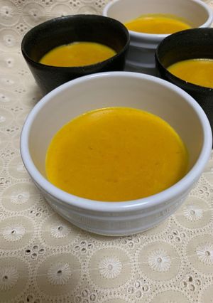 簡単給食　かぼちゃプリン-レシピのメイン写真