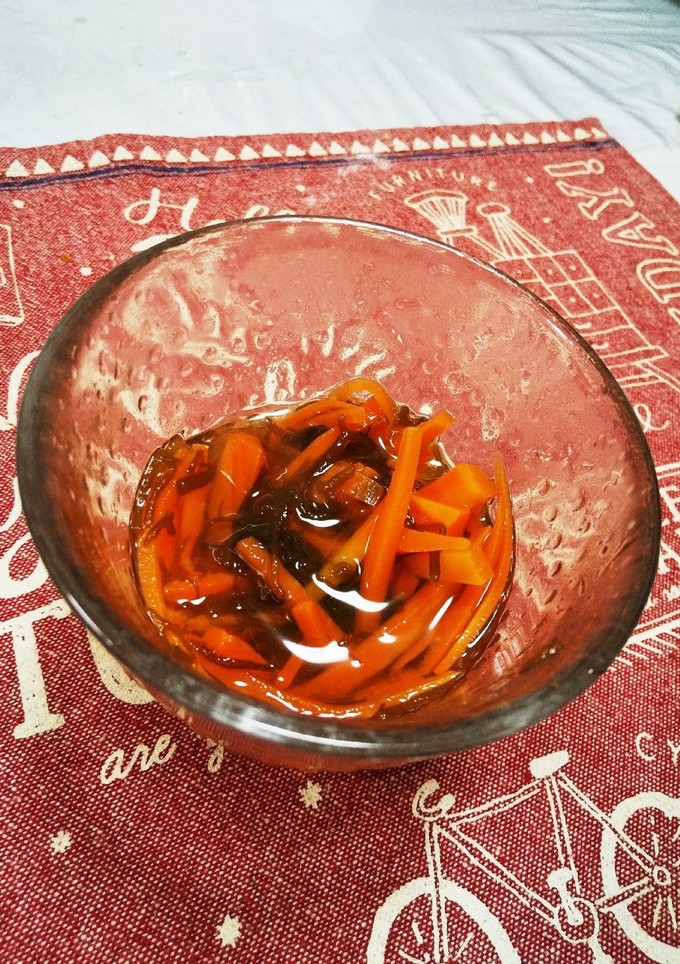 簡単小鉢♪人参ともずく酢の和え物-レシピのメイン写真