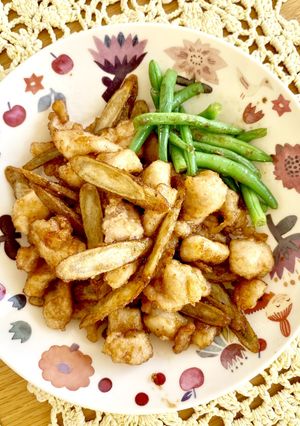 チキンチキンごぼう-レシピのメイン写真