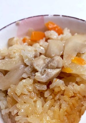 鶏ゴボウの炊き込みご飯★-レシピのメイン写真