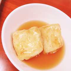 超簡単！材料3つ！揚げ出し豆腐-レシピのメイン写真