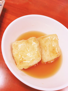 超簡単!材料3つ!揚げ出し豆腐-レシピのメイン写真