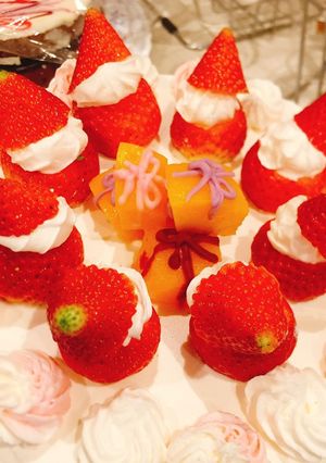 クリスマスケーキデコレーション-レシピのメイン写真