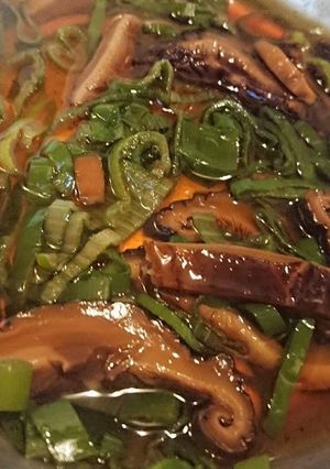 干し椎茸のお吸い物-レシピのメイン写真