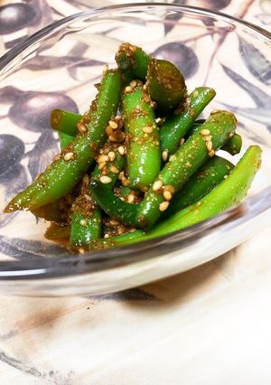 簡単!いんげんの胡麻和え-レシピのメイン写真