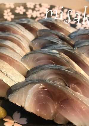 我が家の鯖のきずし(〆さば)☆-レシピのメイン写真