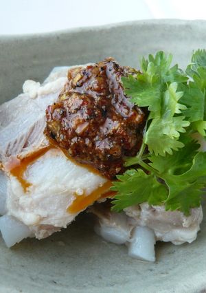 豚軟骨の塩茹で-レシピのメイン写真