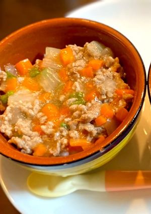 【離乳食後期〜】焼肉丼-レシピのメイン写真