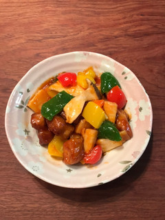 油通しでカラフル酢豚-レシピのメイン写真