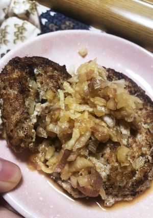 茗荷大根おろしのヘルシー豆腐ハンバーグ-レシピのメイン写真